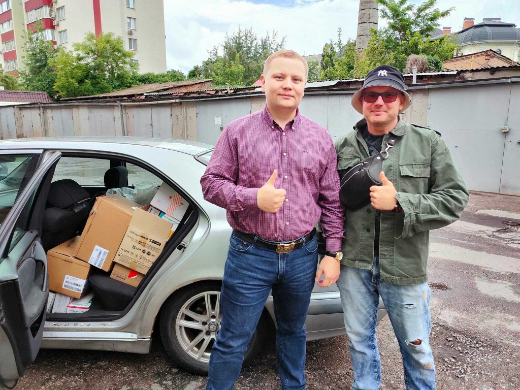 Дякуємо за гуманітарну допомогу волонтерам з Кременчука
