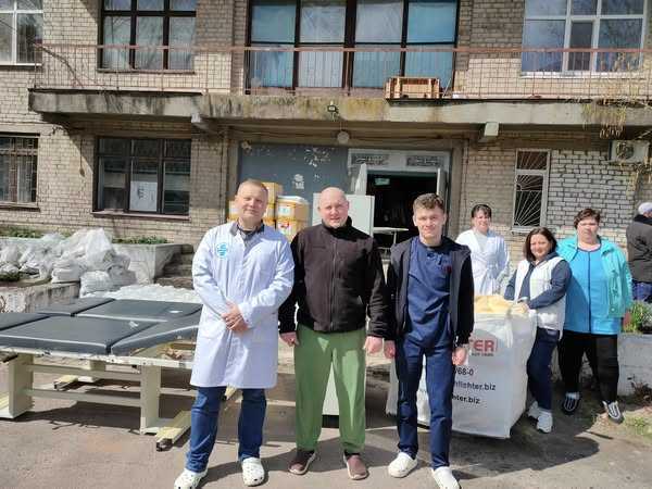 Отримано гуманітарну допомогу від організацій “Ініціатива Е+” та німецької “Rosinen initiative”